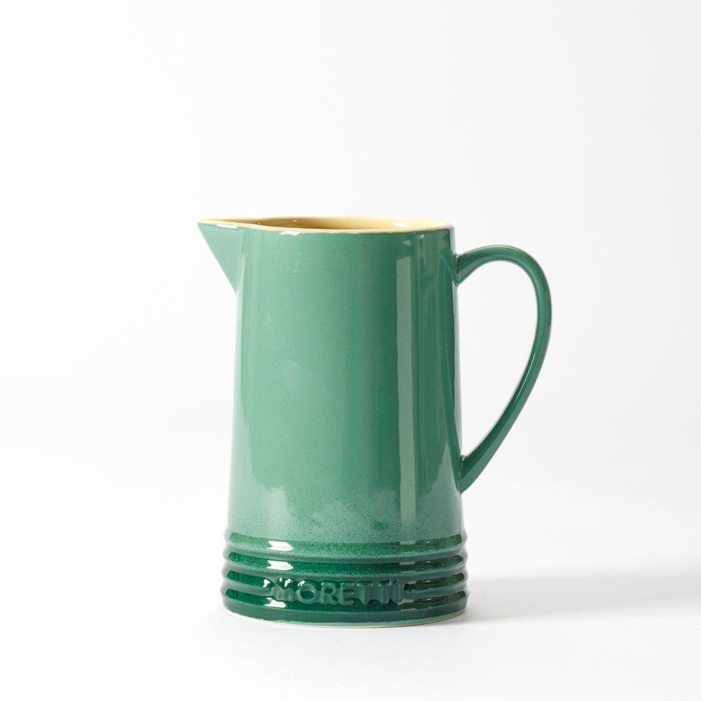 Moretti Casa Stoneware Jug Moss-Jugs