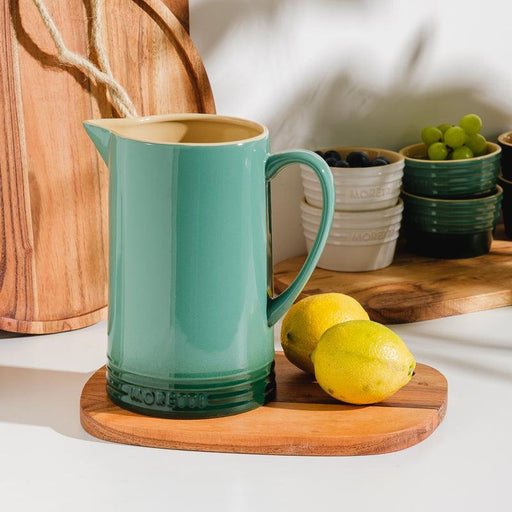 Moretti Casa Stoneware Jug 1.5L Moss-Jug