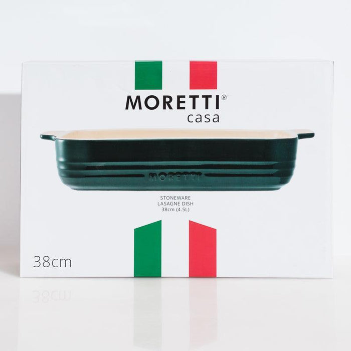 Moretti Casa Stoneware Lasagne Dish Charcoal-Dish