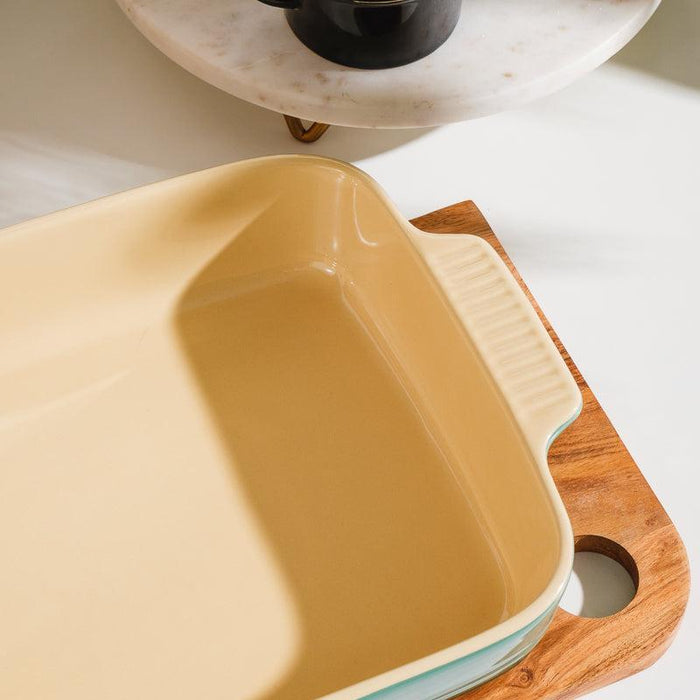 Moretti Casa Stoneware Lasagne Dish Moss-Dish