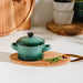 Moretti Casa Stoneware Mini Casserole with Lid Moss-Dish