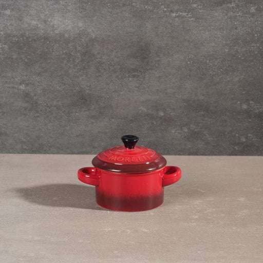 Moretti Casa Mini Casserole with Lid - Red