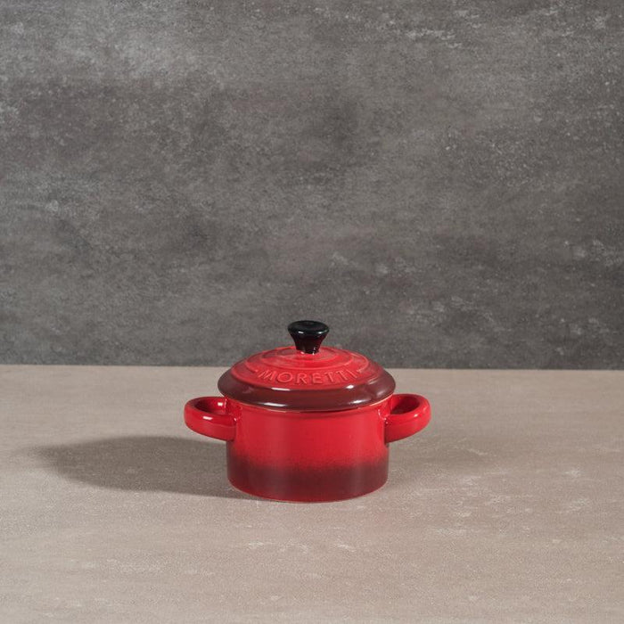 Moretti Casa Mini Casserole with Lid - Red