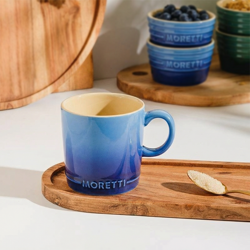 Moretti Casa Stoneware Mug Azure Blue-Mugs