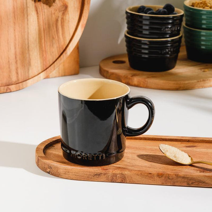 Moretti Casa Stoneware Mug Charcoal-Mug