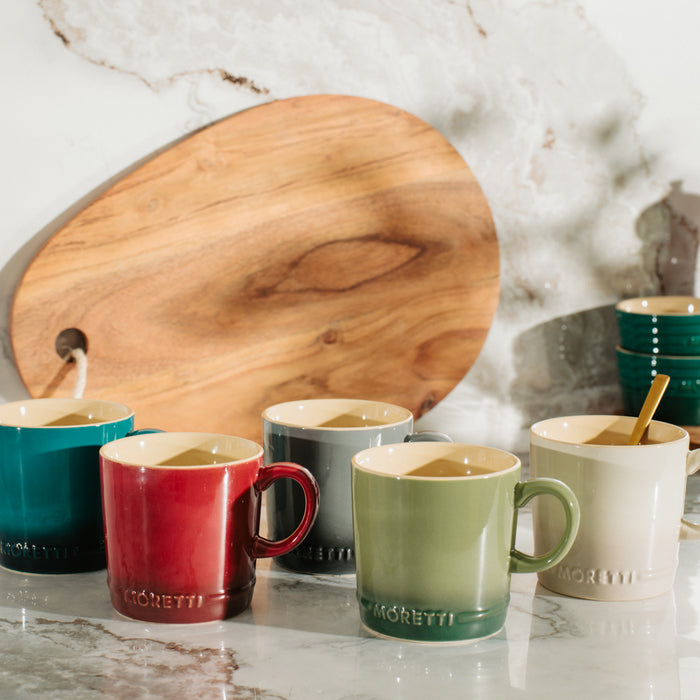 Moretti Casa Stoneware Mug Merlot-Mugs