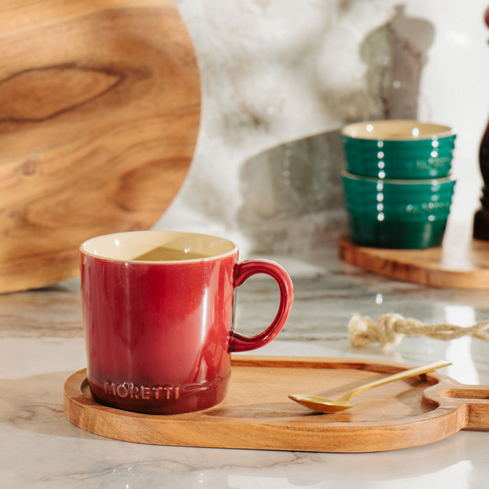 Moretti Casa Stoneware Mug Merlot-Mugs