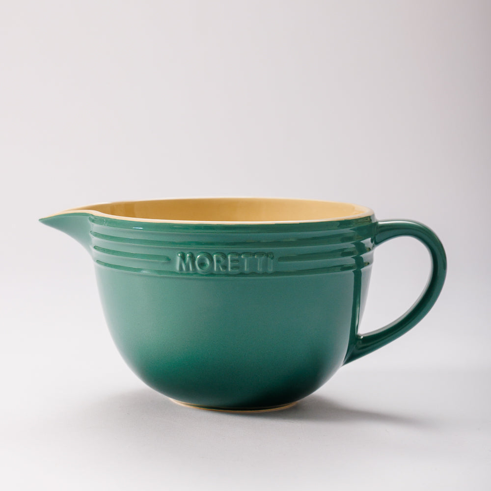 Moretti Casa Stoneware Pouring Bowl Moss-Jugs