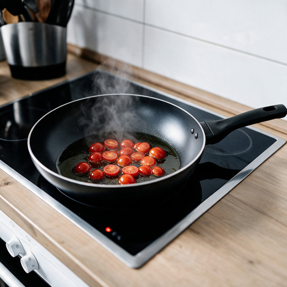 Moretti Chef Alu Pressed Frying Pan Set of 2-Frying Pan