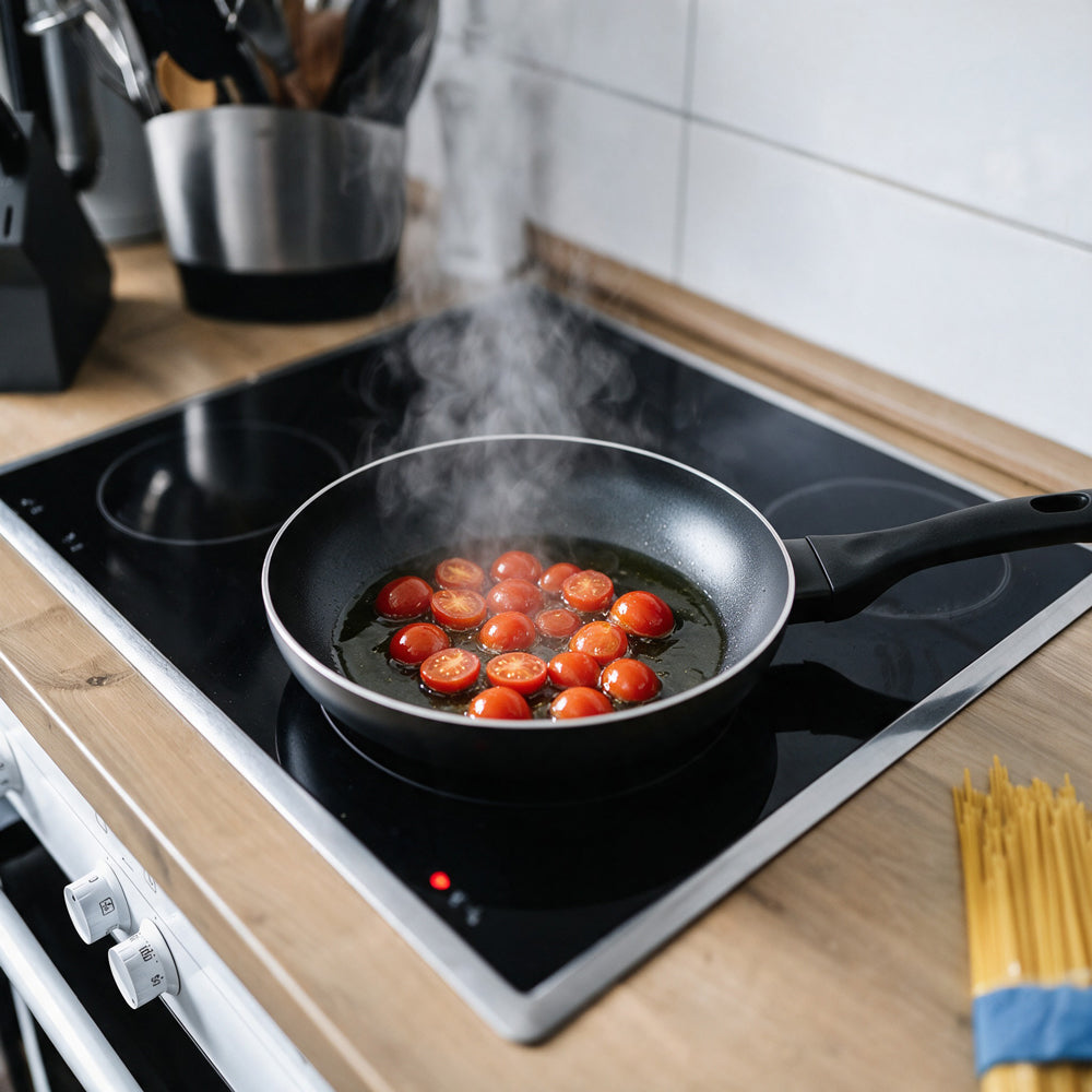 Moretti Chef Alu Pressed Frying Pan Set of 2-Frying Pan