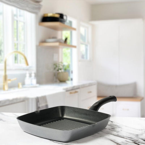 Moretti Chef Non-Stick Griddle - 28cm-Frying Pan