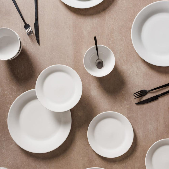 Moretti Fusion Collection Dinner Set White 12 Piece-Dinner Sets