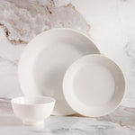 Moretti Fusion Collection Dinner Set White 12 Piece