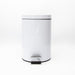 Moretti Gloss 3L Pedal Bin - White