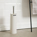 Moretti Gloss Finish Toilet Brush Cream-Toilet Brushes