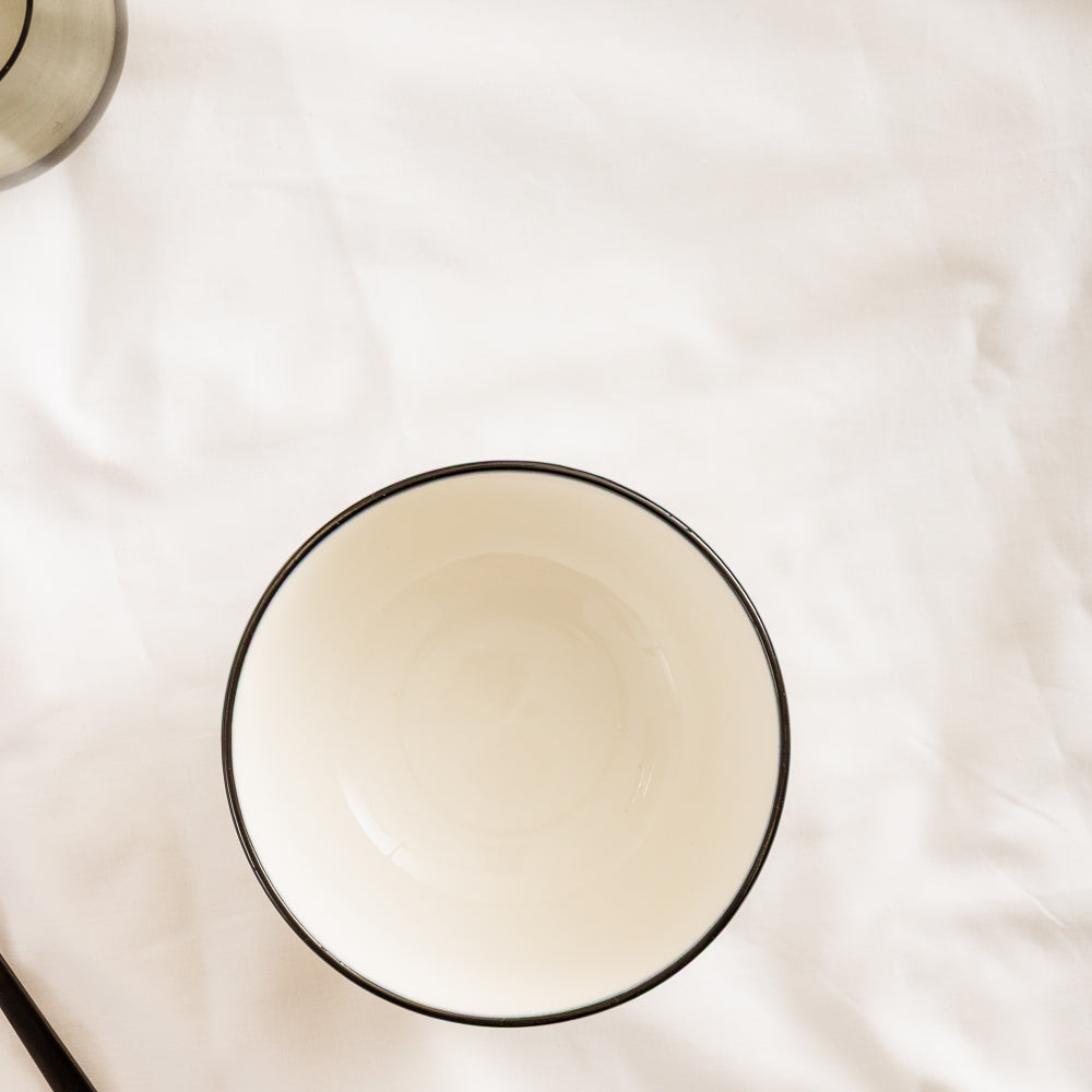 Moretti Halo Rim Bowl Black-Bowls