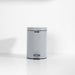 Moretti Matt Finish 3L Pedal Bin - Light Grey