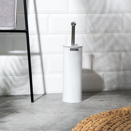 Moretti Matt Finish Toilet Brush - White