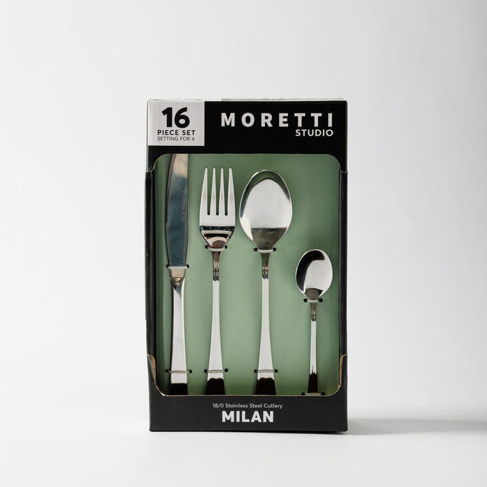 Moretti Milan Cutlery Set 16 Piece-Cutlery Sets