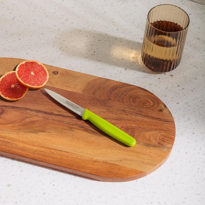 Moretti Pro Paring Knife 3.5 Inch - Green-KITCHEN