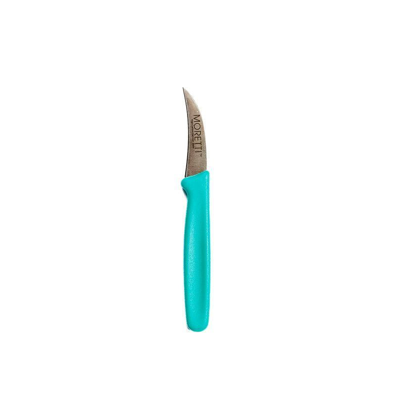 Moretti Pro Peeling Knife 2.5 Inch - Turquoise-KITCHEN