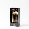Moretti Rome Cutlery Gold Set 12 Piece
