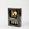 Moretti Rome Cutlery Gold Set 16 Piece