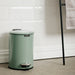 Moretti Round Gloss Finish Pedal Bin 3L Pistachio-Pedal Bin