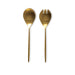 Moretti Salad Server Set Gold-KITCHEN