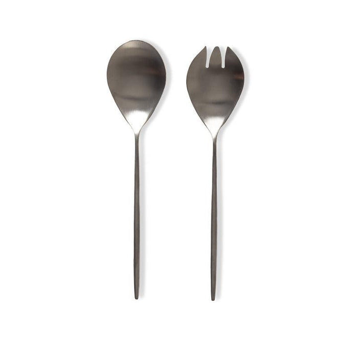 Moretti Salad Server Set Stainless Steel-KITCHEN