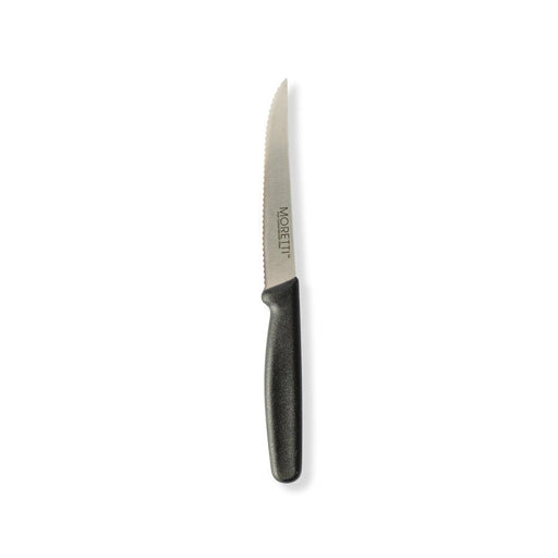 Moretti Serrated Steak Knife Black-Knives
