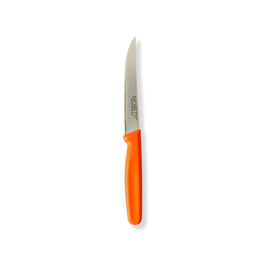 Moretti Serrated Steak Knife Orange-Knives
