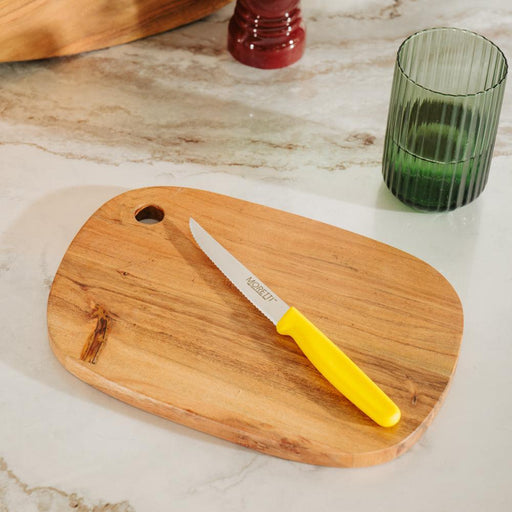 Moretti Serrated Steak Knife Yellow-Knives