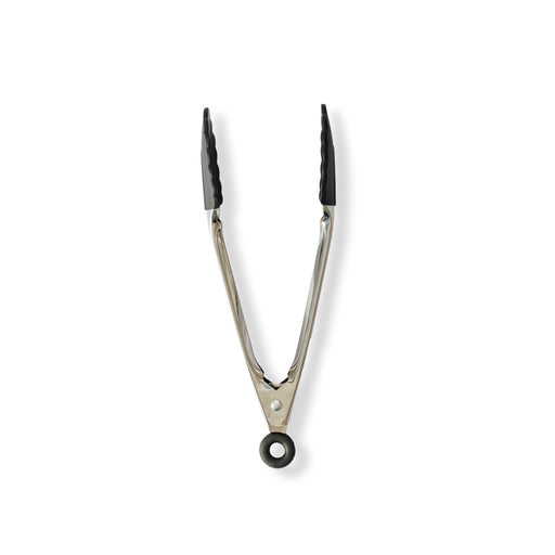 Moretti Tong Silicone Black-Utensils