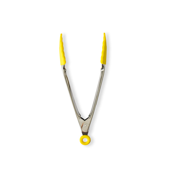 Moretti Tong Silicone Yellow-Utensils