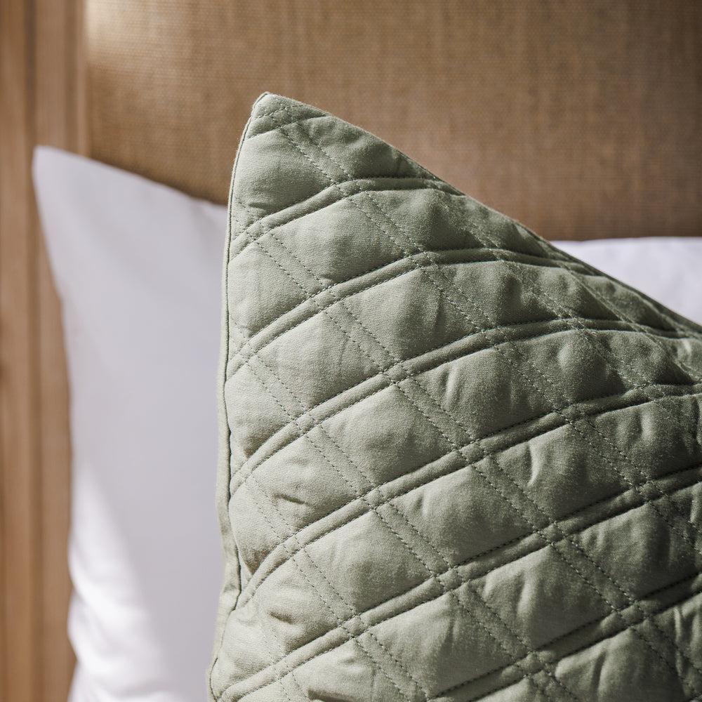 Moss Whisper Soft Premium Cotton Quilt Hunter Green-Quilts & Comforters