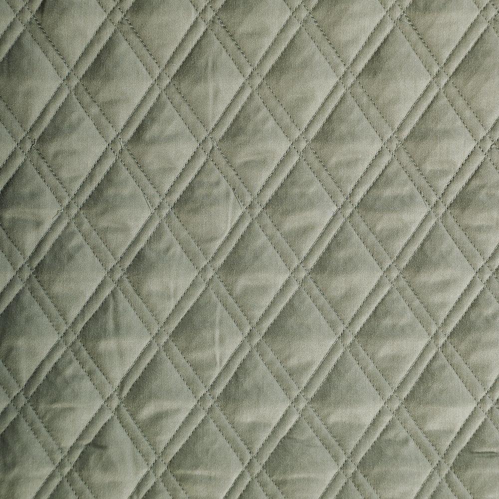 Moss Whisper Soft Premium Cotton Quilt Hunter Green-Quilts & Comforters
