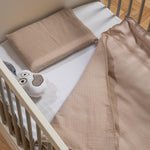 Muslin Cot Duvet Cover Set Buttercup
