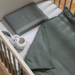 Muslin Cot Duvet Cover Set Willow
