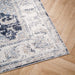 Navy Distressed Vintage Carpet-CARPETS