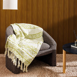 Nest Chenille Throw Sage