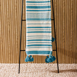 Nest Chenille Throw Sky Blue