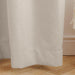 Nest Chevron Ultra Blockout Eyelet Unlined Curtain - Natural-Curtains
