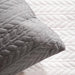 Nest Classic Embossed Pillowcase Pair - Grey-Pillowcase