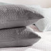 Nest Classic Embossed Pillowcase Pair - Grey-Pillowcase