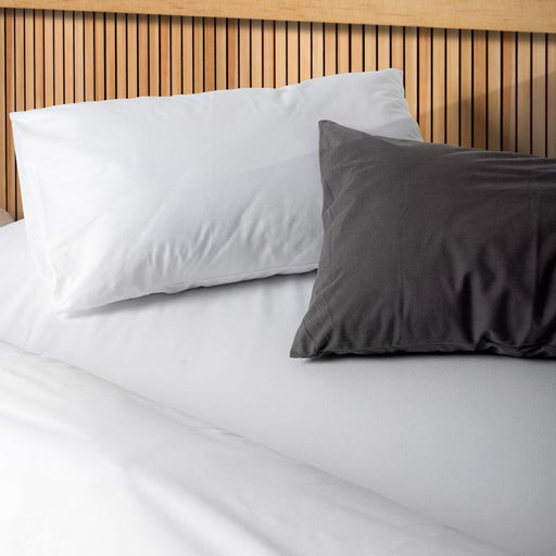 Nest Cloud Collection Fitted Sheet - White-Fitted Sheet