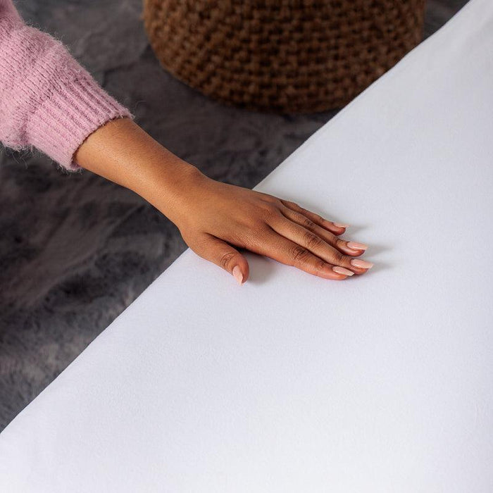 Nest Cloud Collection Fitted Sheet - White-Fitted Sheet