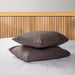 Nest Cloud Collection Standard Pillowcase Pair - Charcoal-Pillow Cases