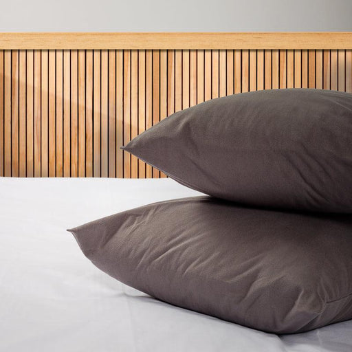 Nest Cloud Collection Standard Pillowcase Pair - Charcoal-Pillow Cases