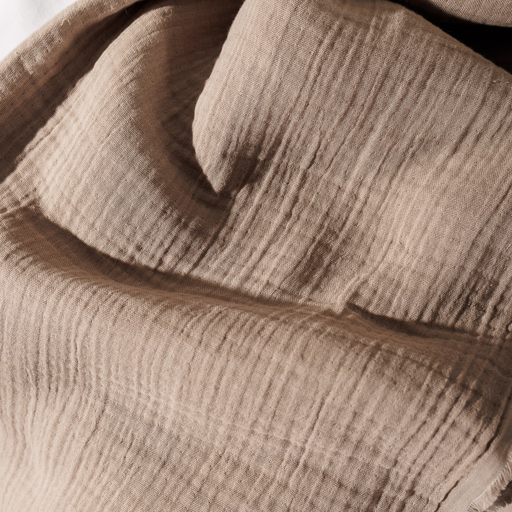 Nest Cotton Throw Mushroom-Throws